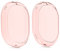 kwmobile TPU Silikon Cover kompatibel mit Apple AirPods Max Hülle - Kopfhörer Schutzhülle aus Silikon in Pink Transparent