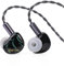 LINSOUL Kiwi Ears Cadenza10mm Beryllium Dynamischer Treiber IEM 3D Gedruckt mit Abnehmbarem Stecker 0.78 2pin 3.5mm IEM Kabel für Musiker (Grün)