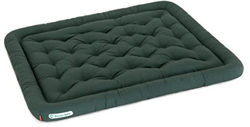 Doctor Bark Hundekissen - orthophädisches Hundebett, 95°C waschbar, hygienisch, robust & bequem (XXL - 115x100 cm, Grün)