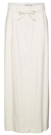 VERO MODA VMFLORENCE HW Long Linen Skirt, Falda,