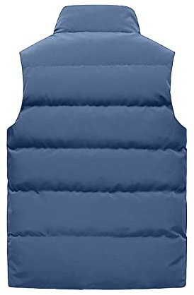 Generisch Weste Herren Outdoor, Warme Mit Reißverschluss Taschen Elegant Trachten Männer Sommer Schwarz Softshell Für Leicht Gaastra Jacket Outdoor Isolid Daunen Ärmellose (XL, Hellblau)