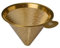ATHIA Goldener Tropfer, Edelstahl-Kaffeefilter, papierloser Filter, wiederverwendbarer Kaffeefilter, kompatibel mit MSOT Kaffeemaschinen (goldfarben, kegelförmig)