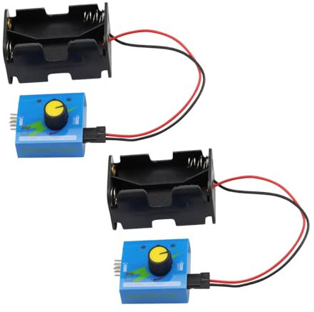Heevhas 4 Zellen 6 V AA Batteriehalter Case mit 2P JR Steckverbinder + digitaler 3 Kanal Servo-Tester Motortest ESC servo consistency master module für Hubschrauber, Auto, Boot, Roboter-Servo