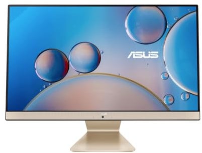 ASUS M3400WYA 2023 All-in-One Desktop 23.8-inch IPS 6-Core AMD Ryzen 5 5625U AMD Radeon Graphics 64GB DDR4 4TB SSD WiFi 6 RJ45 LAN Win11 Pro w/ONT 32GB USB, Black