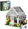 Millionspring Blumenhaus-Baustein-Set, Raumdekoration, Blumenhaus, Gartenhaus-Bausatz, Überraschungsblumen-Bauspielzeug, Geschenk für Mädchen, Freunde, Kinder und Erwachsene (382 Teile)