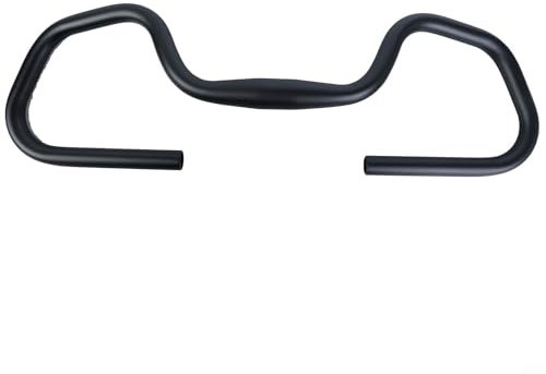 Fahrradlenker, Aluminiumlegierung, Bullhorn-Lenker, Rennrad, MTB-Lenker, bequemer Highway-Lenker, fester Gang-Lenker, für Fahrräder mit festem Gang (31,8 mm)