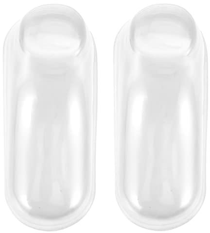 SAFIGLE 10 Stück Transparente Babyfuß-Modelle 11Cm Kunststoff Babyschuh Display Für Socken Und Häkelbooties Ideal Für Ladenpräsentation Und Schuhaufbewahrung