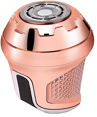 Tondeuse à cheveux, tondeuse à cheveux électrique 2 en 1 pour hommes, tondeuse à cheveux électrique rechargeable, kits de tondeuse à barbe pour une coupe de cheveux pratique à la (Rose Gold)