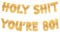 TOYVENTURES Pre-Strung 80th Birthday Decorations for Men Women, Happy 80th Birthday Banners, Gold Glitter 80 Banner Party Decor Sign, 80 Years Old Funny Banner Party Supplies Men Women