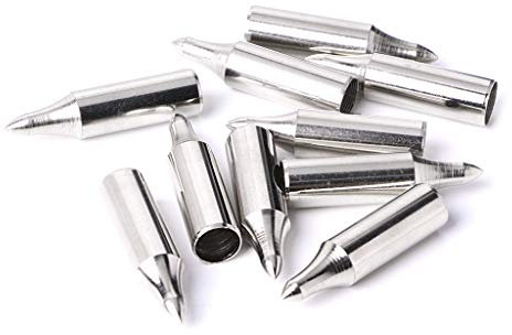 JTQYFI 10 Stücke Metall Pfeilspitze Tipps Pfeilspitze Bogenschießen Pfeilspitzen Für Compoundbogen Armbrust Recurve Bögen Zubehör