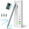 Stylus Pens for Ipad Pen 2018-2025- Pencil for Ipad 3X Faster Charge with Palm Rejection/Tilt Sensitivity for 11/10/9/8/7/6th Generation, Air 11/13''(M3), Pro11/12.9/13'', Air3-5, Mini 6/5 (Grey)