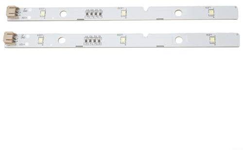 Honseadek Set of 2 LED Light Strips MDDZ-162A 1629348 Compatible with Fridge Freezer Interior Lamp, Cool White 10000K-12000K