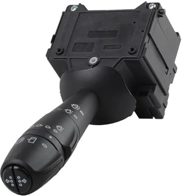 Conmutador Dirección Compatible Con Renault Captur Clio IV Trafic III 12 Interruptor Columna Dirección Limpiaparabrisas 8201168013
