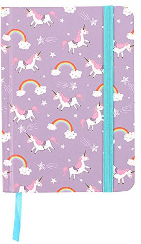 Tagebuch Mädchen Lila Einhorn A6 Notizbuch