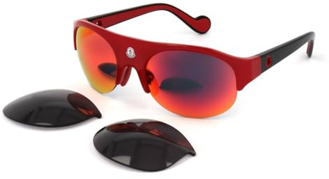 Sonnenbrillen Moncler ML0050 68C RED 60/20/ UNISEX