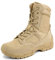 NORTIV 8 Uomo Stivali Militari da Lavoro Tattici da Uomo Escursionismo Pelle Anfibi Stivali da Combattimento,Size 43.5,Sabbia,RESPONSE