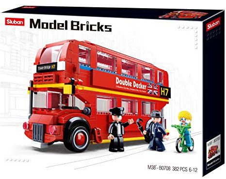 Sluban M38-B0708 London Bus, Multi Colou