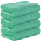 StickandShine 4er Set Premium Frottee Badetuch 100x150 cm in smaragdgrün in 500g/m² aus 100% Baumwolle