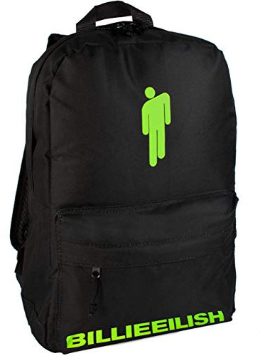 Billie Eilish Rucksack Rock Sax Bad Guy Music Black Rucksack Schultasche Einheitsgröße