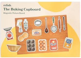Relish Puzzle Backschrank – Beschäftigungsaktivität für Senioren mit Demenz | Magnetisches Puzzle für Menschen mit Demenz. Fördert Erinnerung, Wiedererkennung und sanfte kognitive Anregung.