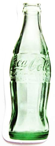 Coca C o l a - Aufkleber - Flasche - Motiv 011-65 x 21 mm