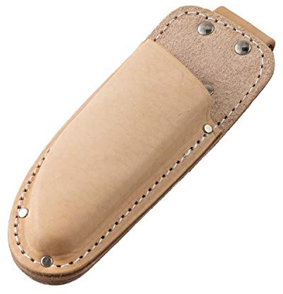 Wazakura Lederholster - Mit Gürtelschlaufe, Für Gartenscheren, Made in Japan, Japanischer Bonsai-Gartenscherenhalter, Strapazierfähiges Etui