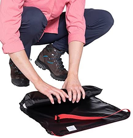 Tatonka Unisex – Erwachsene Equipment Wrap & Roll M Packhilfe, Black, 48 x 45 cm