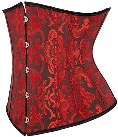 Hengzhifeng Corsés Mujer Corset Gotico Talla Grande | Corset Medieval Women Pirata