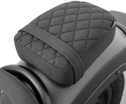 Motorrad Beifahrer Sitz Sitzbank für Rebel 300 500 CMX300 CMX500 2017-2026 | Soziussitzkissen Solo Set (Schwarz)