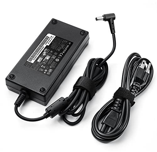 Lvyatuo 180W 150W AC Charger Fit for MSI Katana GF66 GF76, Pulse GL66 GL76 WF66 WF76, Stealth 15M, Alpha 15 17, Bravo 15, Creator M16 Z16, Crosshair Sword 15 17 Laptop Power Adapter