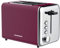 Heinner TP-1000BG Toaster, 850 W, 2 Brotscheiben, Burgund