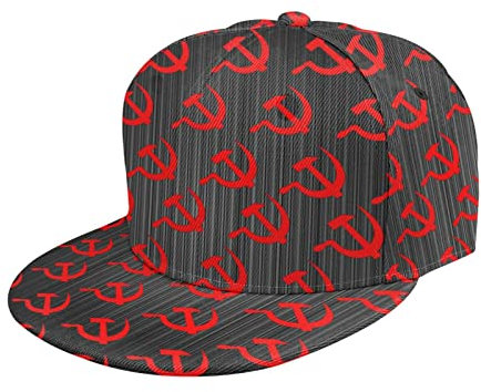 Unisex Flatbrim Snapback Cap Red Arrow Black Erwachsene Trucker Hat Einstellbare Baseball Cap, Siehe Abbildung, One size