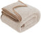 EMME Kuscheldecke Sherpa Decke Flauschig，Dicke und Elegant, Sofadecke Doppelgesicht Extra Weich, Warme Gemütliche Wendbare Flauschige Wohndecke Decke für Couch und Bett，Khaki,127x152 cm