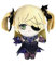 Lzrong Fischl Plush Figure Beliebte Spielcharakterserie Niedlich Plüschpuppe Weihnachten Geburtstagsgeschenk für Anime und Spielefans
