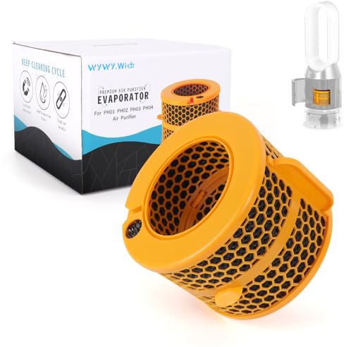Purificateur d'air en fibre de carbone pour Dyson Pure Humidify+Cool PH01 PH02 PH03 PH04 PH3A Purifier Filtre à charbon de rechange, Evaporateur 970718-01 Purificateur d'air Pièces détachées