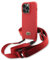 Lacoste LCHCP14LSPVCR Hülle für iPhone 14 Pro 6.1 Rot hardcase Iconic Petit Pique Crossbody