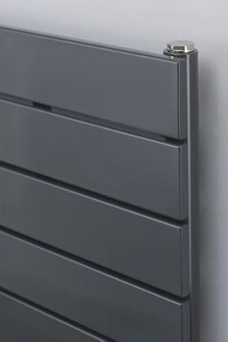 Ximax Raumheizkörper P1 Horizontal Anthrazit RAL 7016 - ein eleganter und unaufdringlicher Designheizkörper in horizontaler Ausführung (595 mm x 1200 mm)