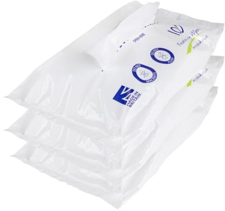 3 x Easy Care Solutions Standard Patient Dry Wipes | Large 28cm x 32cm | 3 Packs of 100