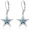 ONEFINITY Stern Ohrringe 925 Sterling Silber Stern Ohrhänger Schmuck Geschenke für Damen
