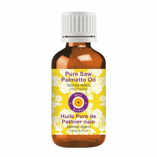 dève herbes Pure Saw Palmetto Oil (Serenoa repens) 100% Natural Therapeutic Grade 30ml (1 OZ)