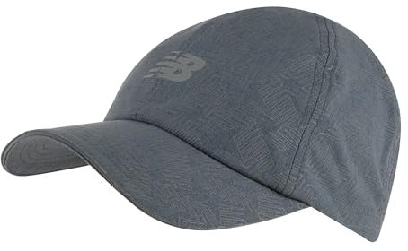 New Balance Unisex 6-Panel Light Speed Hut, Herren & Damen, Einheitsgröße, graphit, Einheitsgröße
