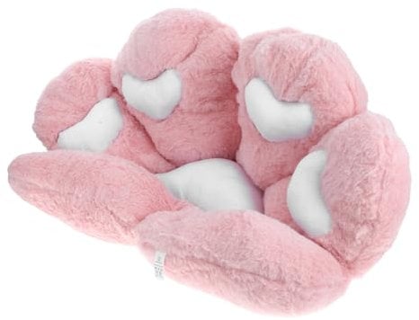 GETAJGHSD Chair Pillow Pp Cotton Pink Seat Cushion Cute Plush White Chair Cushion Seat Cushion Car