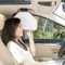 TFY Visera solar para ventana lateral para manijas de techo de coche, bloqueo solar y calor para conductor o pasajero, reduce el deslumbramiento de la ventana lateral, fácil instalación y