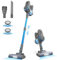 Générique Aspirateur Balai sans Fil, Aspirateur sans Fil, 6 en 1 Aspirateur Puissant Aspirateur sans Fil Puissant 50 Minutes d'Autonomie, Brosse LED, Aspirateur Balai pour Tapis Sols Poils d'animaux
