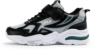 FILA Kinder Unisex Sneaker MADRUN mit Chunky-Sohle, Schwarz (Black-Posy Green), 29