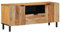 GCHDHAPB Mueble de TV de madera maciza de acacia (105 x 33,5 x 46 cm)