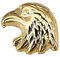 Herrenohrring Adlerkopf Adler Stecker Gold 585 Ohrring für Herren Greifvogel
