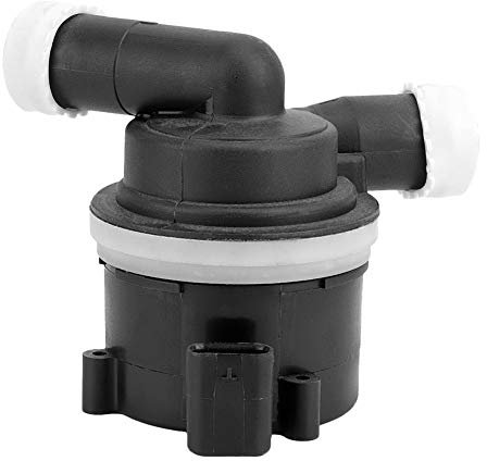 Pompe à eau auxiliaire pour moteur, Liquide de refroidissement auxiliaire pour moteur Pompe à eau supplémentaire 03L965561A, Noir
