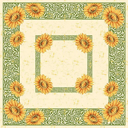 Mank GmbH Tischdecken aus Airlaid Mitteldecken 80 x 80 cm Mank Einmal Tischdecke für Gastronomie 20 Stück Aura