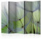 decomonkey Paravent Raumteiler Innen Pusteblume 225x172 cm 5 Teilig Beidseitig Room Divider Wall Raumteiler Stehend Trennwand Sichtschutz Spanische Wand Sichtschutzwand Wohnzimmer Holz Natur